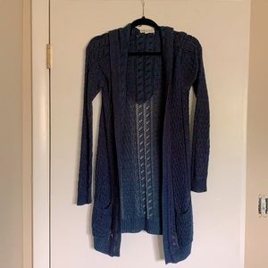 Cottage Knit Gypsy Cardigan with Hood
